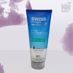 ژل کرم شستشوی صورت تسکین دهنده swiss image