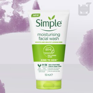 ژل شستشو سیمپل مدل Moisturizing حجم 150میل