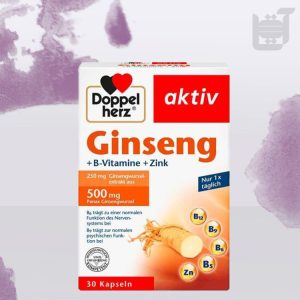 کپسول جینسینگ و ویتامین ب دوپل هرز